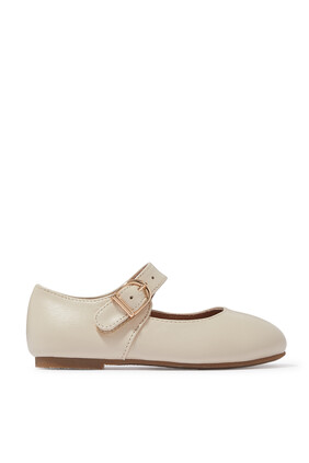 Ballerina Leather Pumps